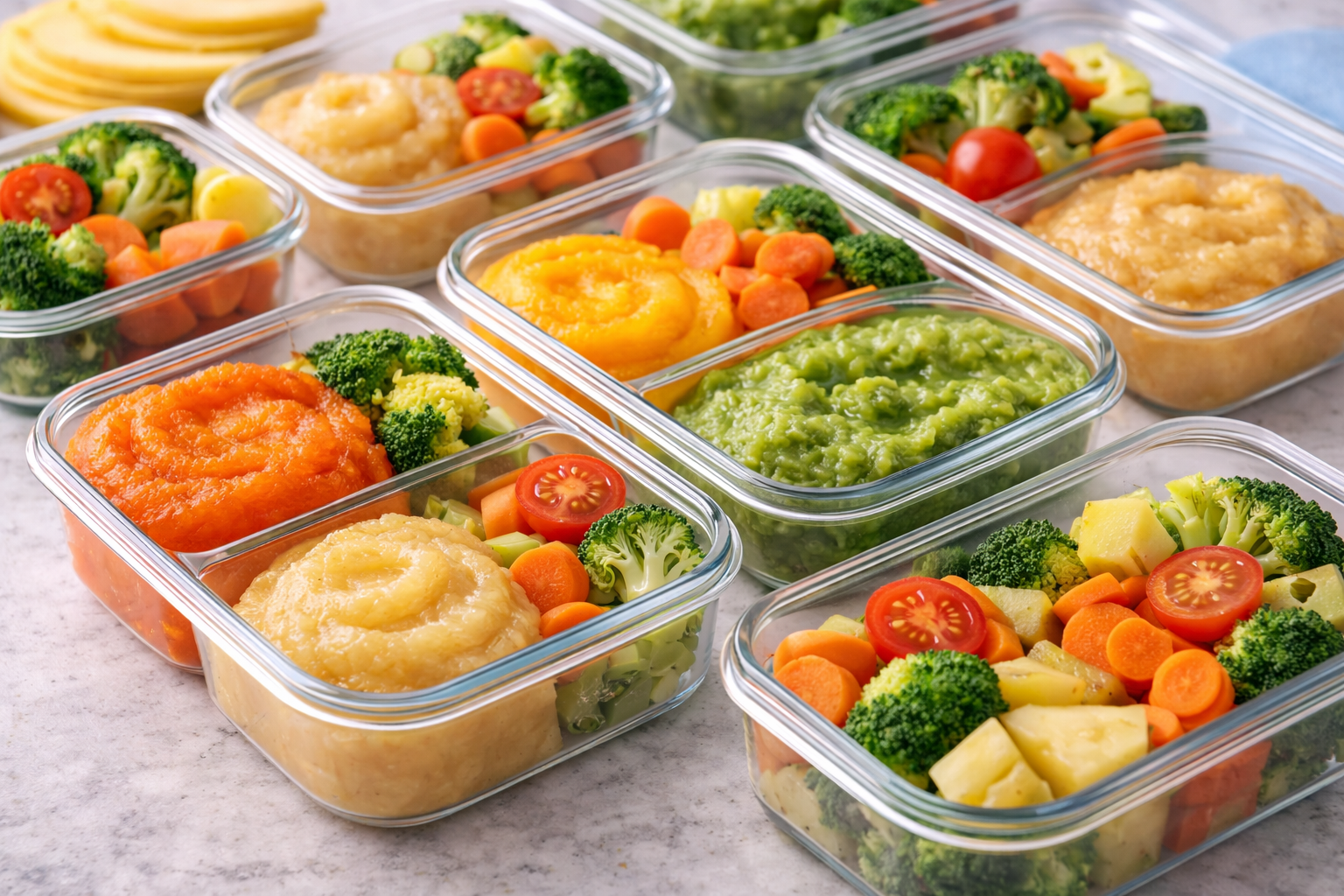 cardápio para bebes